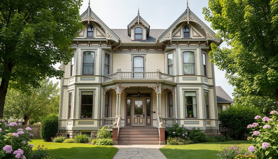 Victorian-style exterior of Irving House Historic Centre with ornate windows and front steps
